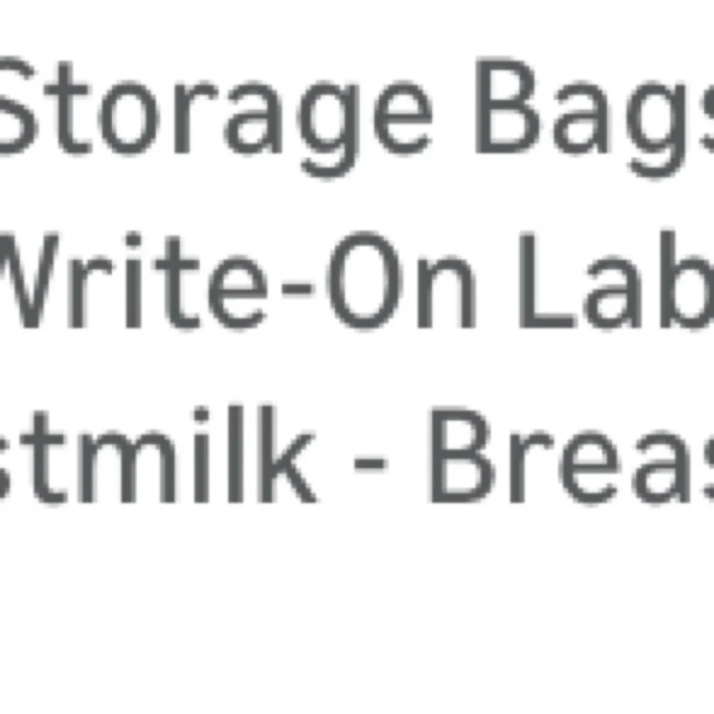 Motif Medical Breastmilk Storage Bags - White 100 count